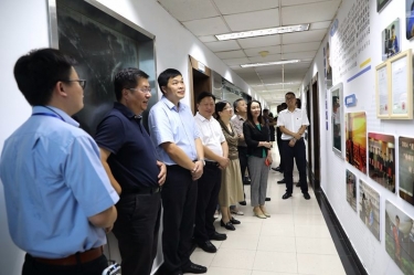 浙江省政协工会界别组来太阳集团官网调研新时代工匠培育工作