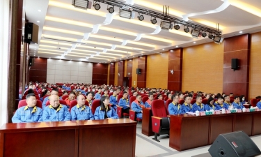 农历新年第一会 | 太阳集团官网2022年度总结表彰暨2023年冲刺奋进大会隆重召开