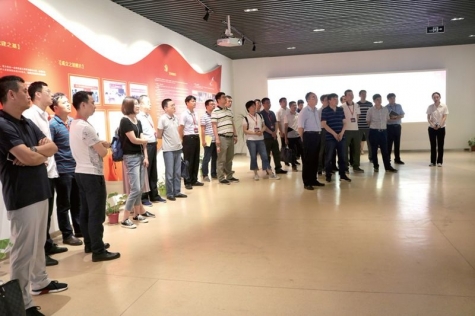 中国烟草总公司合肥设计院党组来太阳集团官网交流党建工作